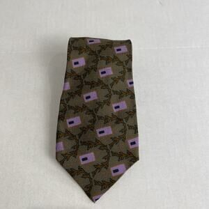 Giorgio Armani Cravatte 100% Pure Silk Necktie Made In Italy